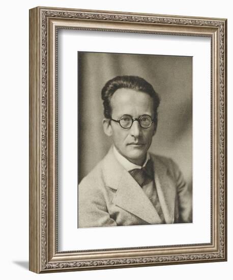 Erwin Schrodinger Austrian Physicist-null-Framed Photographic Print