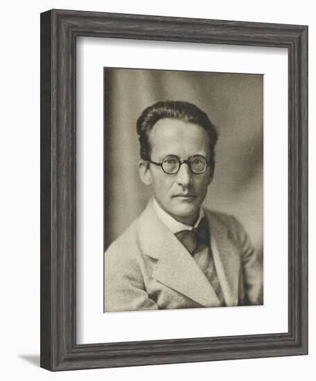 Erwin Schrodinger Austrian Physicist-null-Framed Photographic Print