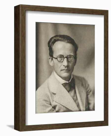 Erwin Schrodinger Austrian Physicist-null-Framed Photographic Print