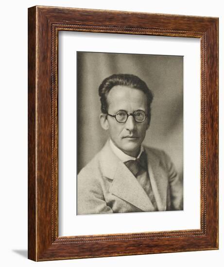 Erwin Schrodinger Austrian Physicist-null-Framed Photographic Print
