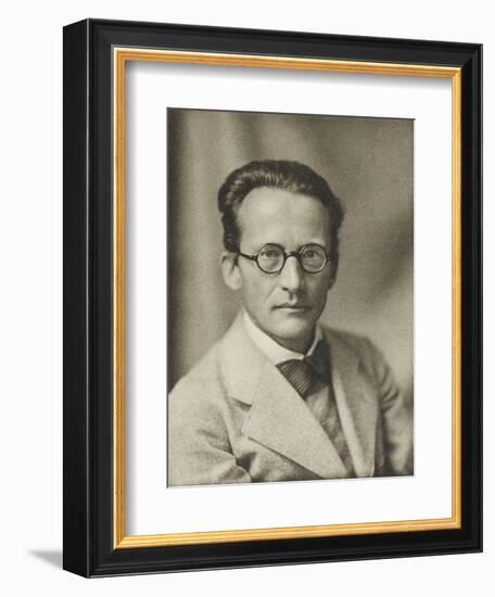 Erwin Schrodinger Austrian Physicist-null-Framed Photographic Print