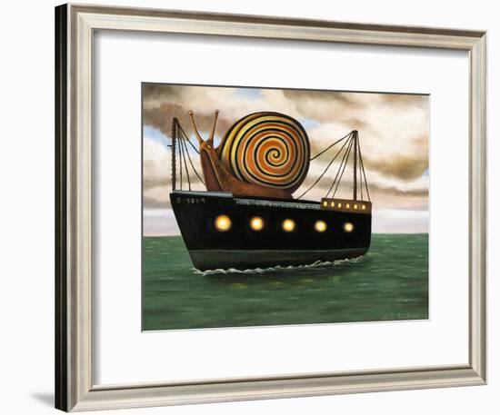 Es Cargot-Leah Saulnier-Framed Giclee Print