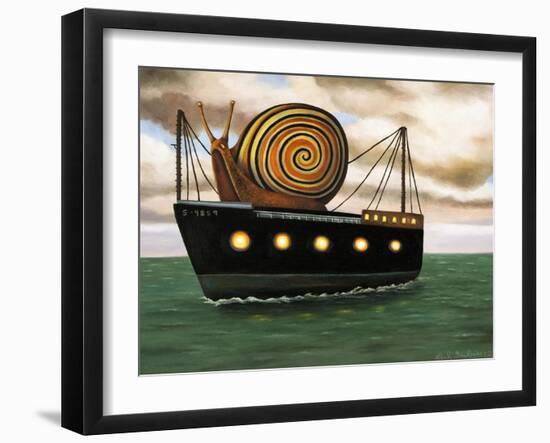 Es Cargot-Leah Saulnier-Framed Giclee Print