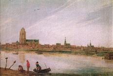 Summer Landscape (The Road to Emmaus) 1612-13-Esaias I van de Velde-Framed Giclee Print