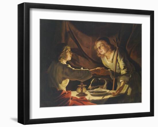 Esau and Jacob-Matthias Stomer-Framed Giclee Print