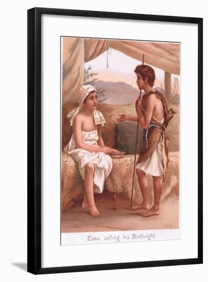 Esau Selling His Birthright-Henry Ryland-Framed Giclee Print