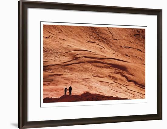 Escalante Alcove-Donald Paulson-Framed Giclee Print