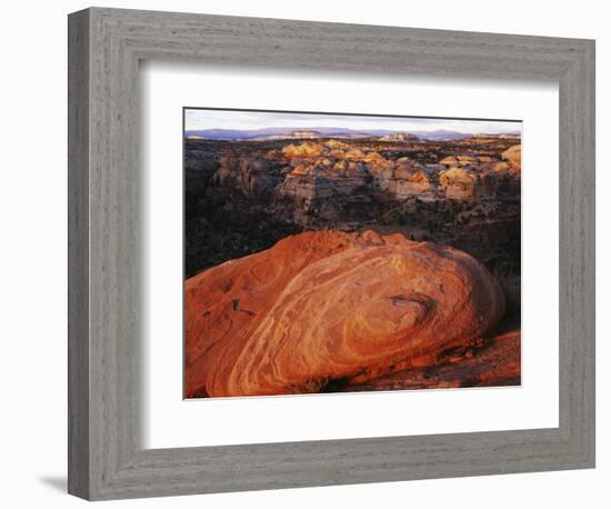 Escalante Canyon Rim, Grand Staircase-Escalante National Monument, Utah, USA-Charles Gurche-Framed Photographic Print