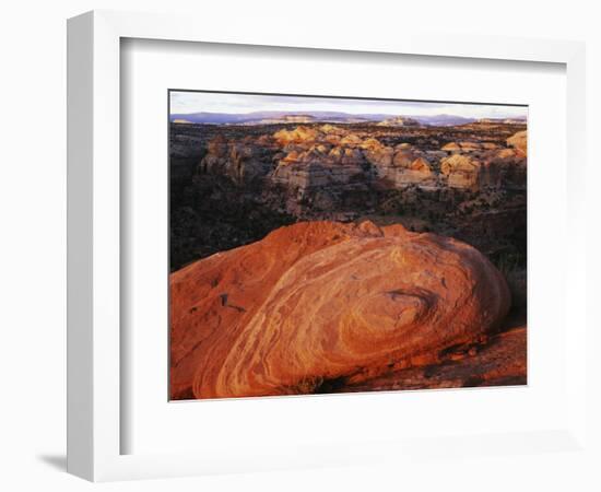 Escalante Canyon Rim, Grand Staircase-Escalante National Monument, Utah, USA-Charles Gurche-Framed Photographic Print