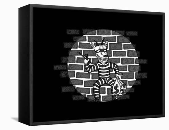 eScape Goat-Steven Wilson-Framed Premier Image Canvas