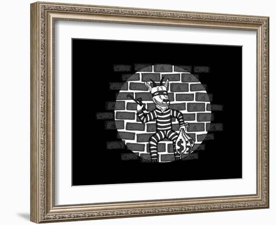 eScape Goat-Steven Wilson-Framed Giclee Print