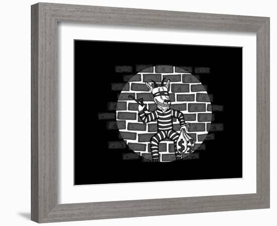 eScape Goat-Steven Wilson-Framed Giclee Print