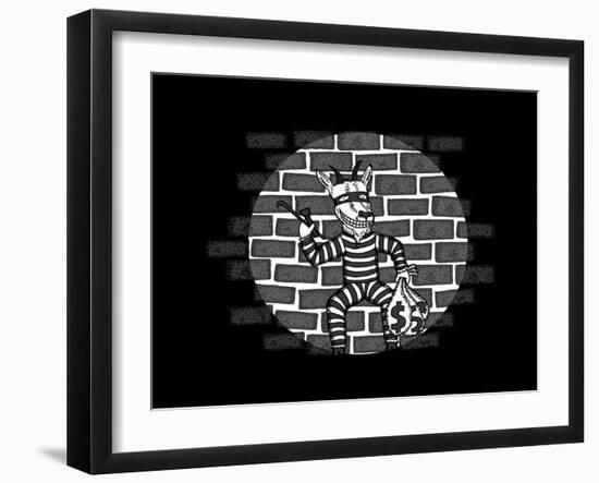 eScape Goat-Steven Wilson-Framed Giclee Print