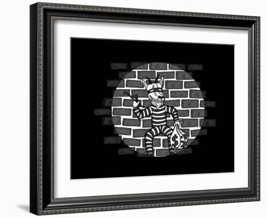 eScape Goat-Steven Wilson-Framed Giclee Print