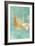 Escape into Teal Abstraction II-Michael Marcon-Framed Art Print