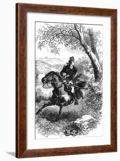 Escape of Benedict Arnold, 1780-null-Framed Giclee Print