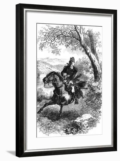 Escape of Benedict Arnold, 1780-null-Framed Giclee Print