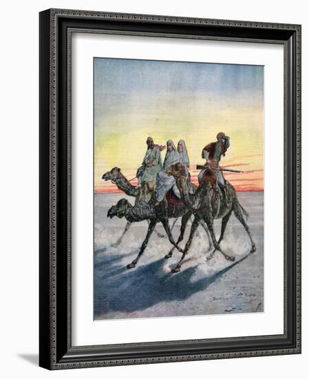 Escape of the Prisoners of the Mahdi, Khartoum, Sudan, 1892-Henri Meyer-Framed Giclee Print