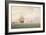 Escape of the U.S. Frigate Constitution, 1838-Thomas Birch-Framed Giclee Print