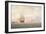 Escape of the U.S. Frigate Constitution, 1838-Thomas Birch-Framed Giclee Print