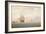 Escape of the U.S. Frigate Constitution, 1838-Thomas Birch-Framed Giclee Print