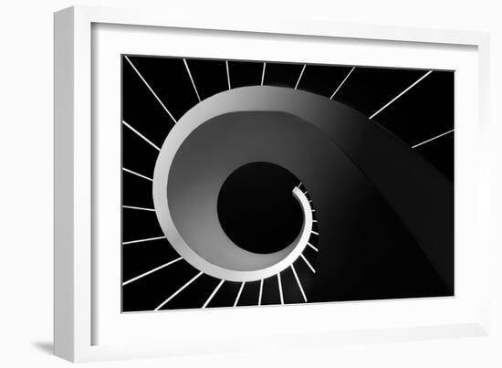 Escape The Void-Paulo Abrantes-Framed Art Print