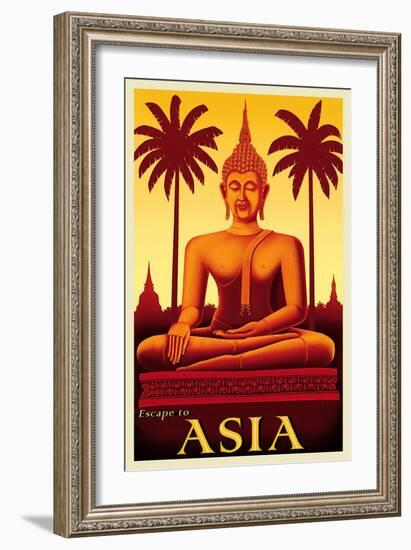 Escape to Asia-Steve Forney-Framed Art Print