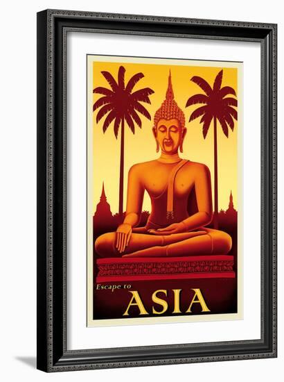Escape to Asia-Steve Forney-Framed Art Print