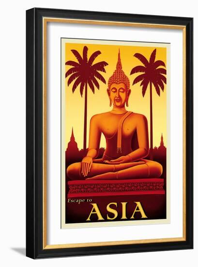 Escape to Asia-Steve Forney-Framed Art Print