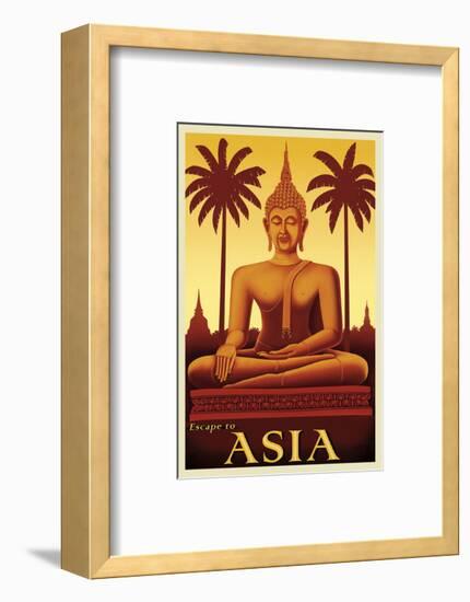 Escape to Asia-Steve Forney-Framed Art Print