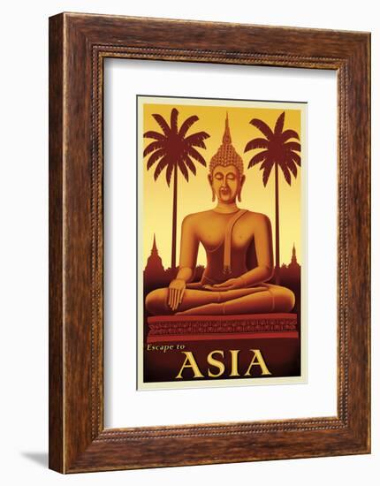 Escape to Asia-Steve Forney-Framed Art Print