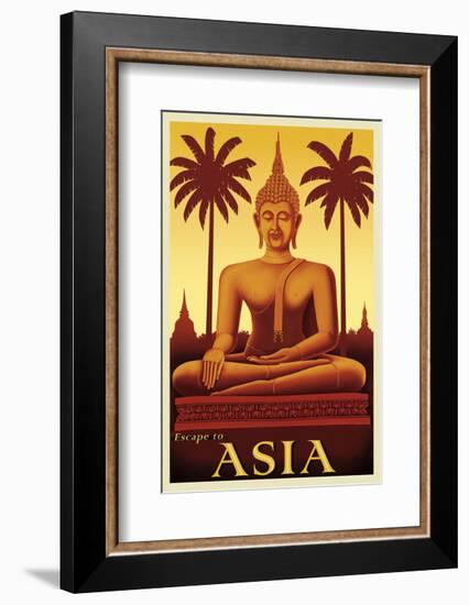 Escape to Asia-Steve Forney-Framed Art Print