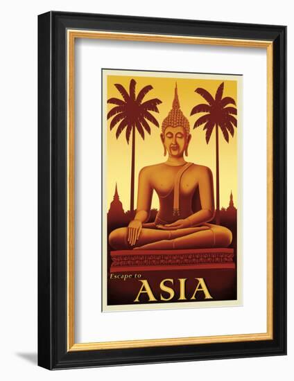 Escape to Asia-Steve Forney-Framed Art Print