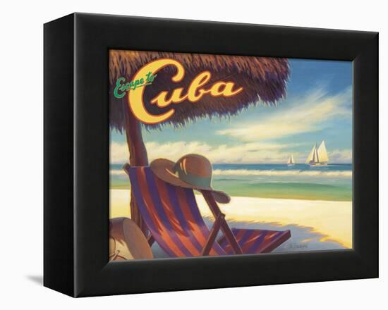 Escape to Cuba-Kerne Erickson-Framed Stretched Canvas