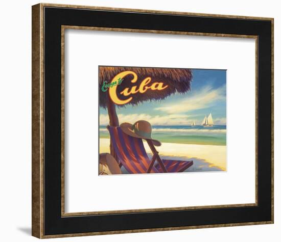 Escape to Cuba-Kerne Erickson-Framed Art Print