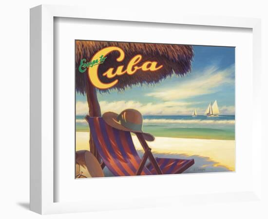 Escape to Cuba-Kerne Erickson-Framed Art Print