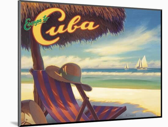 Escape to Cuba-Kerne Erickson-Mounted Art Print