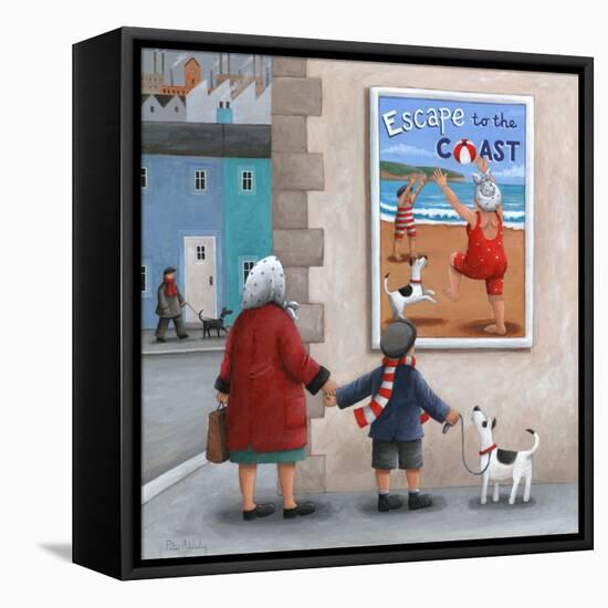 Escape to the Coast 2-Peter Adderley-Framed Stretched Canvas