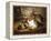 Escaped: Two Rabbits and Guinea Pig-Alfred R. Barber-Framed Premier Image Canvas