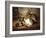 Escaped: Two Rabbits and Guinea Pig-Alfred R. Barber-Framed Giclee Print