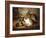 Escaped: Two Rabbits and Guinea Pig-Alfred R. Barber-Framed Giclee Print