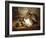 Escaped: Two Rabbits and Guinea Pig-Alfred R. Barber-Framed Giclee Print