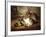 Escaped: Two Rabbits and Guinea Pig-Alfred R. Barber-Framed Giclee Print