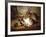 Escaped: Two Rabbits and Guinea Pig-Alfred R. Barber-Framed Giclee Print