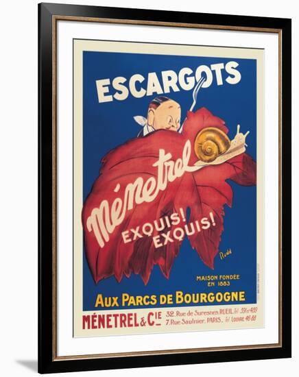 Escargots Menetrel-null-Framed Giclee Print