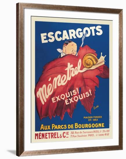 Escargots Menetrel-null-Framed Giclee Print