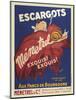 Escargots Menetrel-Vintage Posters-Mounted Art Print