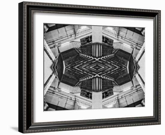 Escher Stairwell, 2015-Ant Smith-Framed Giclee Print