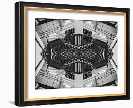 Escher Stairwell, 2015-Ant Smith-Framed Giclee Print