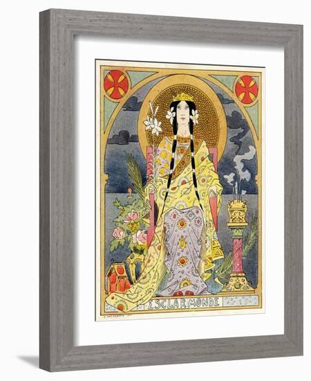 Esclarmonde-Ernest Louis Lessieux-Framed Giclee Print